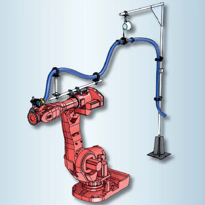 Systèmes robotiques de LEONI Dresspack et kits standard de robe pour ABB KUKA Yasakawa
