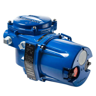 L'actionneur électrique limitorque QX pour vannes fonctionne avec le corps de vanne Fisher EZ
