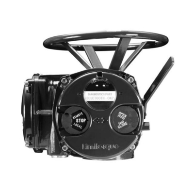 L'actionneur électrique limitorque QX pour vannes fonctionne avec le corps de vanne Fisher EZ