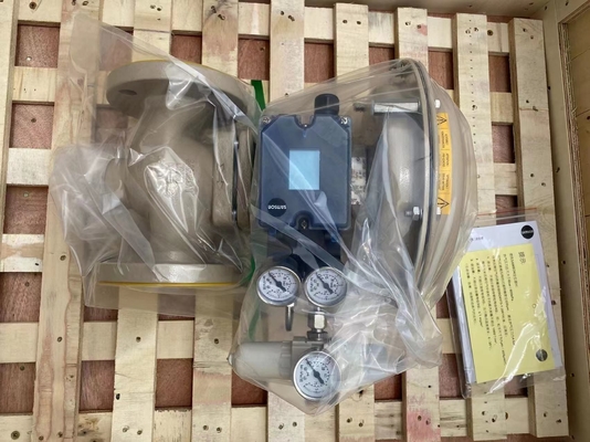 Robinet d'arrêt sphérique de Samson Control Valves 3241 avec 3277 régulateurs d'actionneur pneumatique et 3725 de positionneur 4708