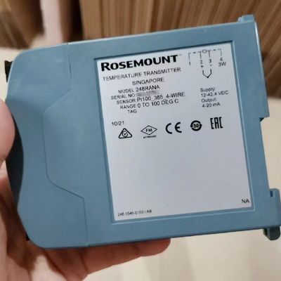 Transmetteur de pression de Rosement 4088 avec trois valves tubulure et groupe de Cinq-valve