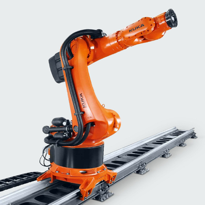 Rail de soudure/de palletisation de robot industriel d'axe de KUKA KR600 R2830 6 du robot KL4000 de voie