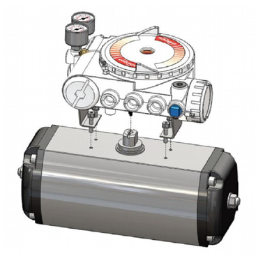 Positionneur pneumatique de valve de DM Digital du positionneur UAS Logix 3200 de Flowserve