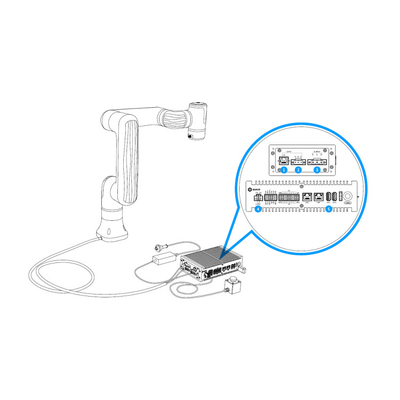 Bras de robot de DOBOT NOVA Chinese Robot Arm Cobot avec la pince de robot