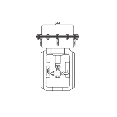 Vitesse pneumatique à hautes températures pneumatique de la soupape de commande de Spirax Sarco PN9000