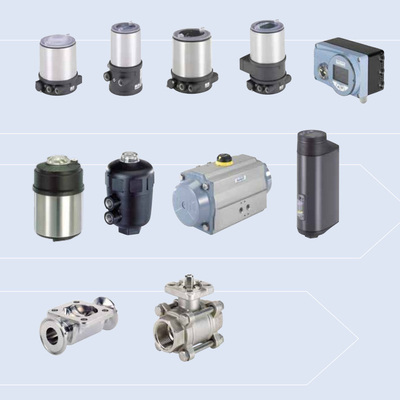 Type d'actionneur pneumatique de Burkert 3004 20 à rotatoire 100Nm électrique
