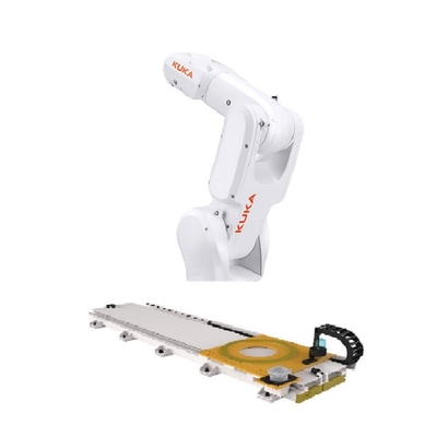 Bras de robot de haches du contrat 6 de bras de robot de Kr 4 R600 Kuka avec l'électronique de rail de robot de GBS