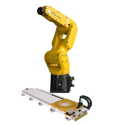 Le bras de palletisation LRMate-200iD 6 de robot de Fanuc diminue Max Reach 717mm avec le rail de robot de GBS