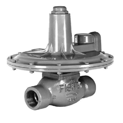 Fisher de gaz pneumatique moyen de 133 valve réduisant la pression régulateurs de pression de série
