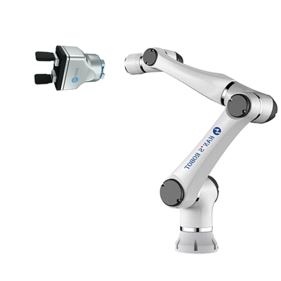 Elfin03 pallettisant le bras de collaboration de robot avec la pince de robot d'Onrobot de la charge utile 3kg
