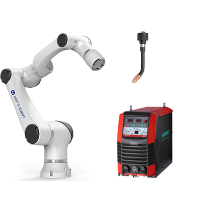 6 bras de collaboration de robot de Hansrobot Cobot Elfin05-L d'axe avec l'appareil à souder