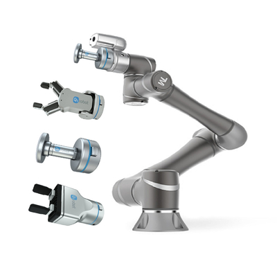 Bras de robot de TM5-900 Cobot avec la pince électrique de doigt d'Onrobot 2 de la charge utile 5kg