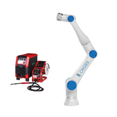 Charge utile de collaboration de l'axe 6kg du bras 6 de robot d'alliage d'aluminium pour le robot de soudure