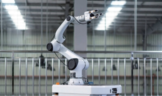 Charge utile de collaboration de l'axe 6kg du bras 6 de robot d'alliage d'aluminium pour le robot de soudure