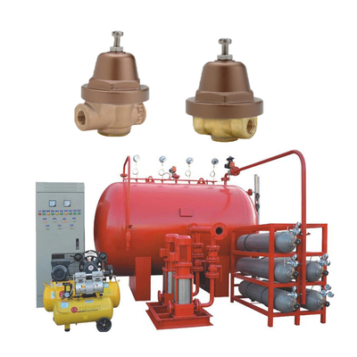 Paquet de bâti de dérapage du coffret A d'EMSESON avec le régulateur de pression de gaz combustible