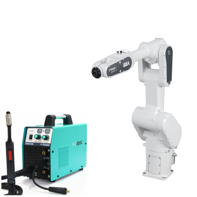 Axe de collaboration multi du bras 6 de robot du but CRB1300 ABB avec la machine de soudure de MIG Megmeet