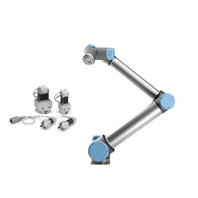 Robot d'UR UR10 Cobot avec le type électrique de la pince 3-Finger de SMC robot de collaboration de LEHS pour la manipulation de palletisation
