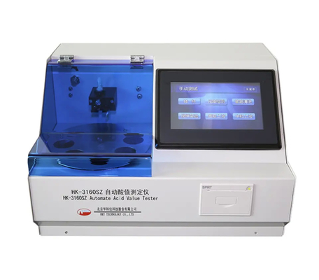 Appareil de contrôle soluble dans l'eau d'acidité d'huile de HUAKEYI HK-3160SZ de nombre acide de transformateur automatique d'appareil de contrôle