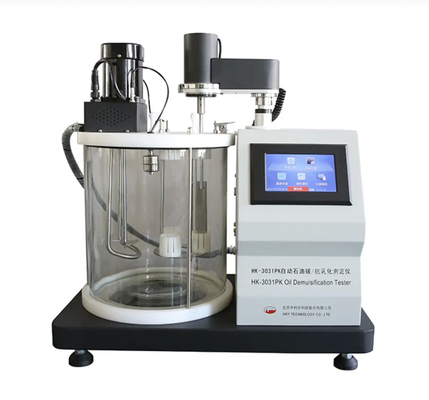 Appareil de contrôle intelligent de séparabilité de l'eau d'huile d'appareil de contrôle de HUAKEYI HK-3031PK Demulsification