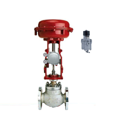 Positionneur à simple effet pneumatique Burkert de valve avec Masoneilan SVI 221113121