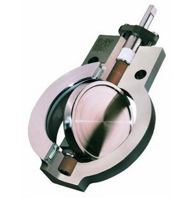 Double soupape de commande excentrique de papillon avec le repérage électrique de positionneur et de filtre 67CFSR de valve