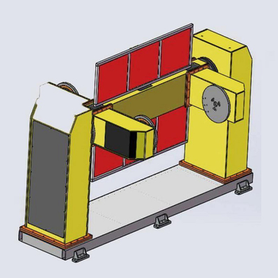 Type d'U - travail de positionneur de soudure automatique de 2 axes avec le bras de robot d'ABB KUKA Yasakawa Fanuc