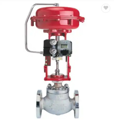 Masoneilan rouge valve gauche simple de 21000 séries pour le positionneur SVI3 de valve