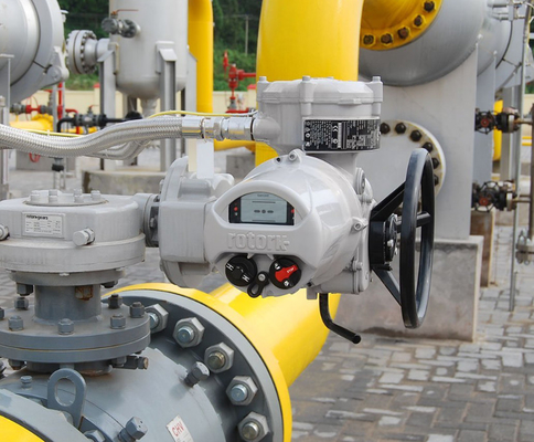 QI électrique de déclencheur de ROTORK avec la valve de Wuzhong de Chinois et les robinets à tournant sphérique de Flowserve