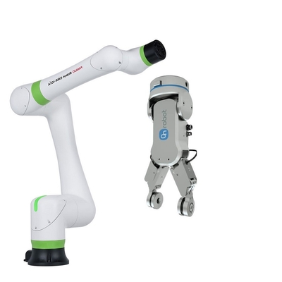 Robot de collaboration de transfert du cobot CRX-10iA de FANUC avec la pince de robot de l'onrobot RG2 RG6