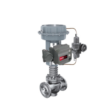 Soupape de commande chinoise d'opération facile avec Fisher Digital Valve Positioner DVC6200