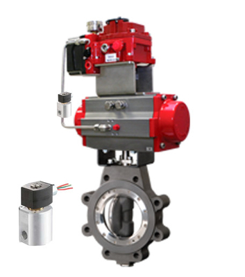 Vanne électromagnétique à haute pression de distribution comprimée de livre par pouce carré CNG ASCO de l'équipement 291 de gaz naturel 5000 avec la valve de Masoneilan