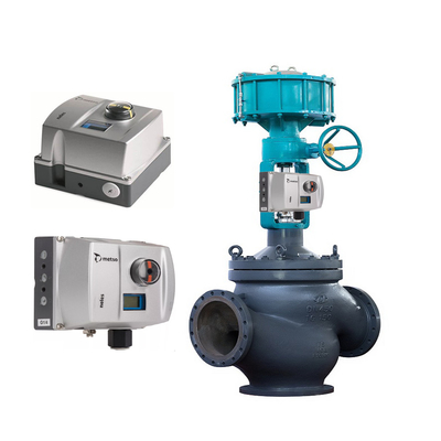 Soupape de commande chinoise avec le positionneur et le déclencheur pneumatiques de valve du positionneur DN900 Neles