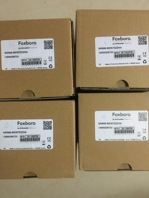 Soupape de commande chinoise de marque avec le positionneur de valve de FOXBORO SRI990 et le déclencheur de valve pneumatique
