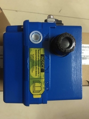 Soupape de commande chinoise de marque avec le positionneur de valve de FOXBORO SRI990 et le déclencheur de valve pneumatique