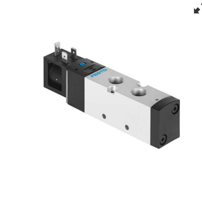 Soupape de commande chinoise avec l'actionneur pneumatique et l'Asco 8210G et la vanne électromagnétique de Festo VUVS-L30