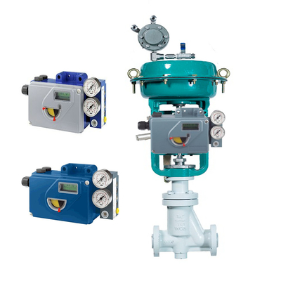 Valve de commande pneumatique chinoise avec positionneur de soupape FOXBORO SRI990 et actionneur de soupape pneumatique