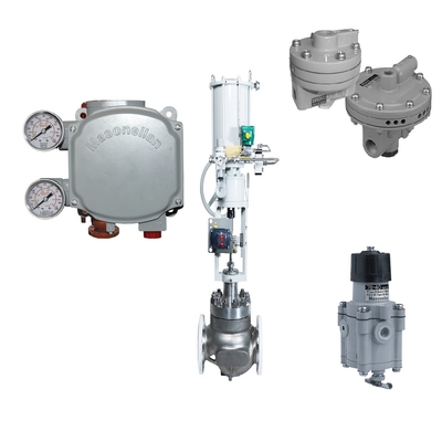 Régulateur de filtre du propulseur de volume du positionneur BR200 BR400 de valve de Masoneilan SVI1000 78-40 pour le contrôle pneumatique Valve-2