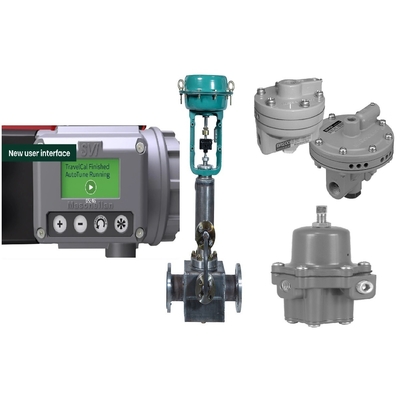 La valve PositionerFisher 67CFR de Masoneilan SVI3-21111212 filtrent le propulseur de volume du régulateur BR400 pour la soupape de commande pneumatique