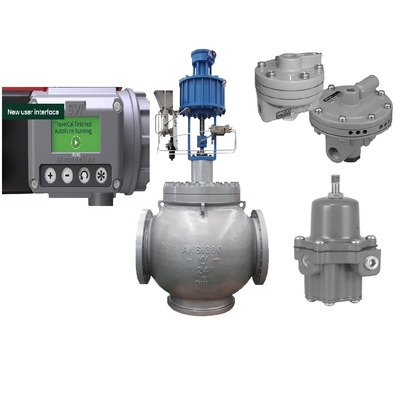 Régulateur de propulseur et de Fisher 67CFR du positionneur BR400 de Masoneilan SVI3 de valve d'ABM de Chinois avec le filtre pour la valve de contrôle de flux