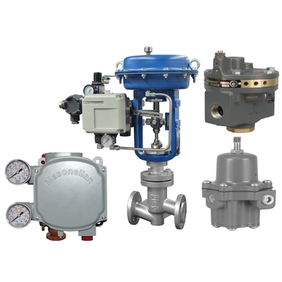 Positionneur intelligent pneumatique 3 de valve de bride - 15psi