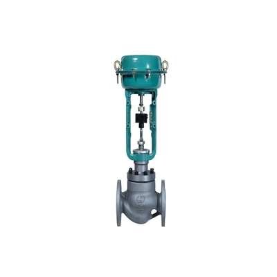 Valve de contrôle de flux avec le régulateur de filtre de positionneur et de Fisher 67CFR de valve de Foxboro SRD991
