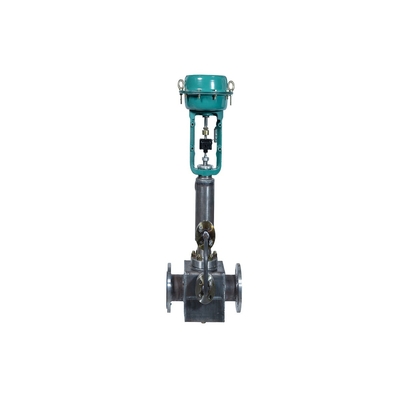 Valve de contrôle de flux avec le régulateur de filtre de Fisher 67CFR et le positionneur de valve de Foxboro SRD991