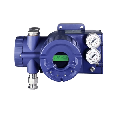 Valve de contrôle de flux avec le régulateur de filtre de Fisher 67CFR et le positionneur de valve de Foxboro SRD960