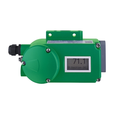 Valve de contrôle de flux avec le régulateur de filtre de Fisher 67CFR et le positionneur de valve de Foxboro SRD998