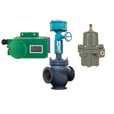 Positionneur de valve de Foxboro SRD998 avec le régulateur de filtre de valve et de Fisher 67CFR de contrôle de flux