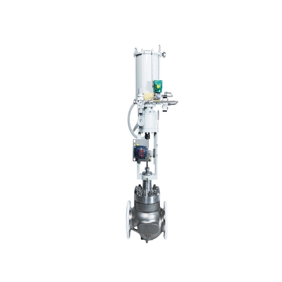 Régulateur de filtre de Fisher 67CFR avec la valve de contrôle de flux et le positionneur de valve de Foxboro SRD998