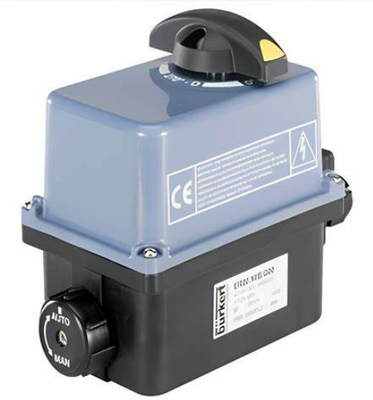 Actionneur rotatif électrique Burkert 8804 avec vanne à boisseau sphérique 2/2 voies pour solution de vanne de régulation