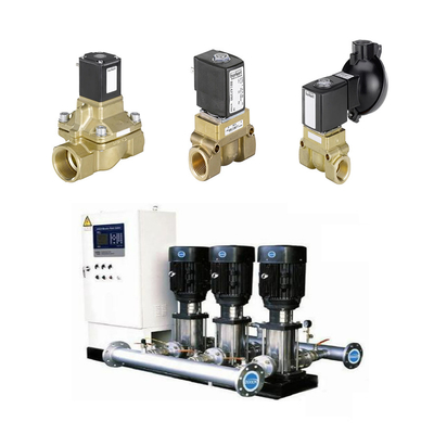 vanne de régulation burket 5404 Vanne à piston 2/2 voies servo-assistée pour système d'eau