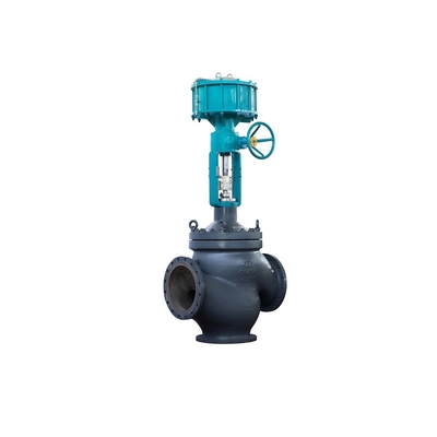 Valve de contrôle de flux pneumatique de Chuanyi avec le régulateur de positionneur et de filtre 67CFR de valve de Fisher 3661 de positionneur