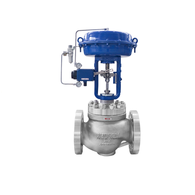 Valve de contrôle de flux avec le régulateur de filtre de la vanne électromagnétique du positionneur ASCO de valve de Flowserve 3200MD 67CFR